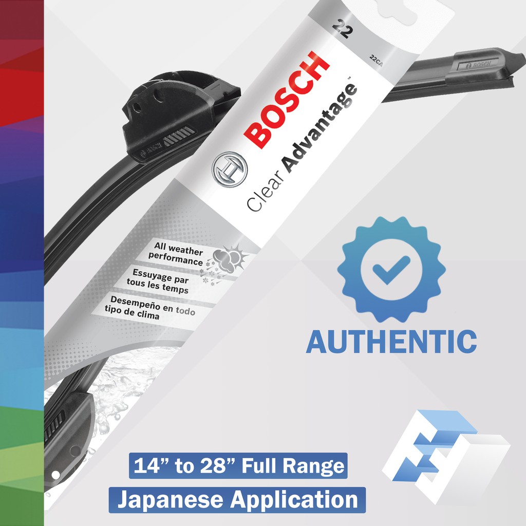 Bosch Clear Advantage Wiper [FULL RANGE] Shopee Singapore