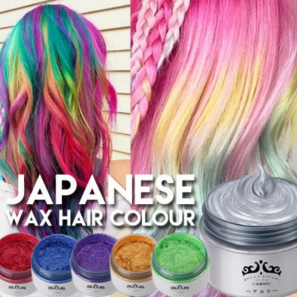 Japan Colour Hair Wax★ Silver Ash★ Washable Hair Dye Wax★ Temporary