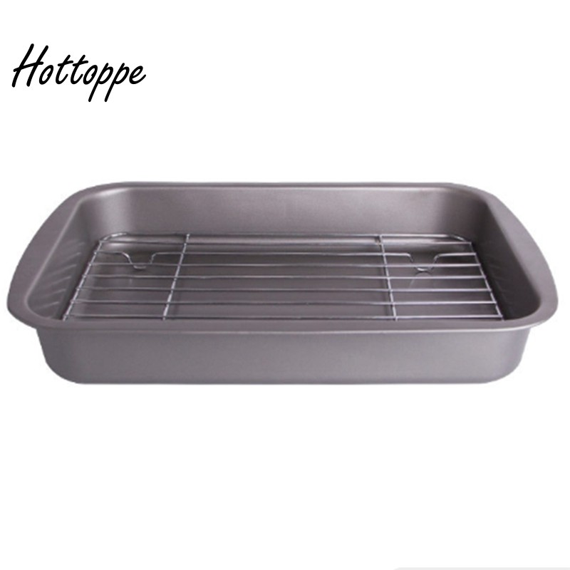 In Stock Baking Tray with Removable Cooling Rack Set Baking Pan Sheet S