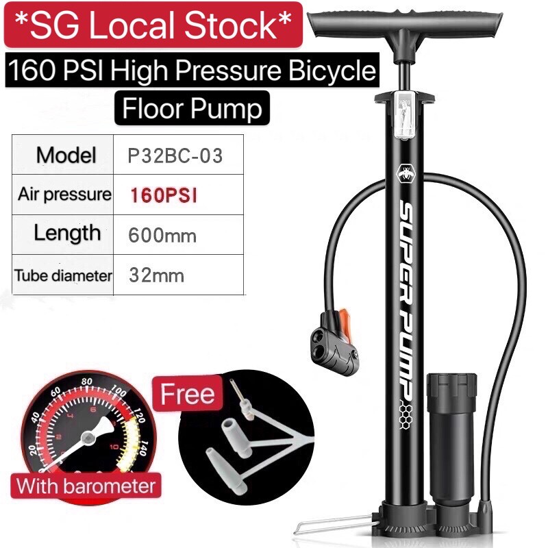 SG Local Stock | Fast Delivery |160 PSI High Pressure With Baromete