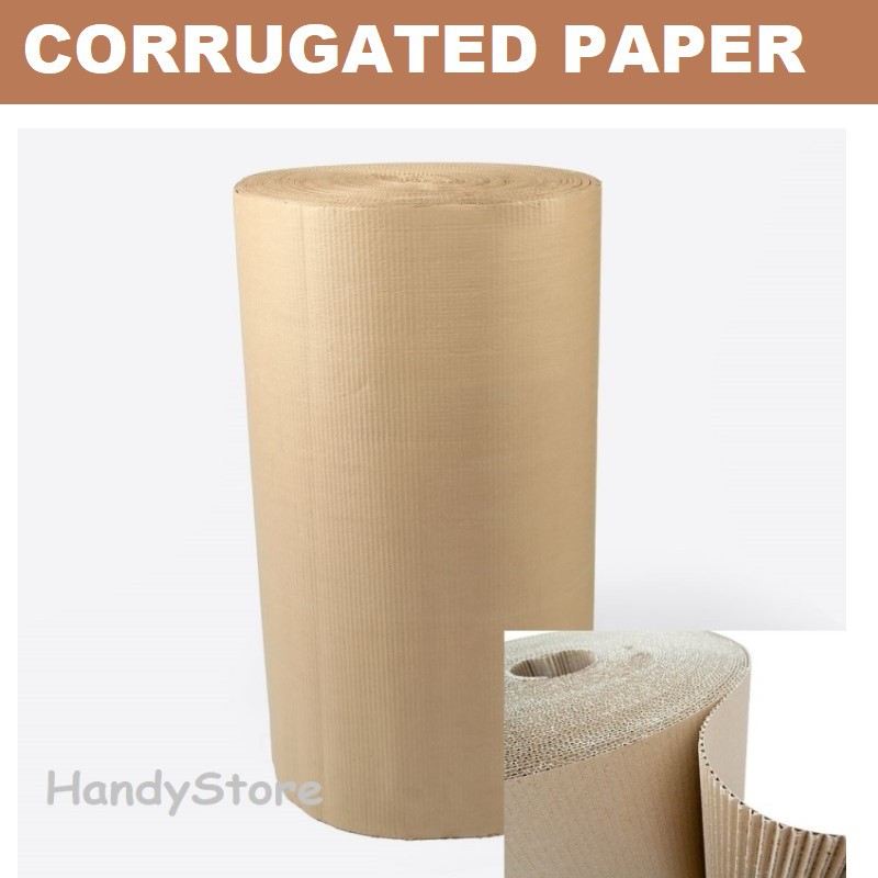 CORRUGATED PAPER ROLL/ CARDBOARD/ FLOOR PROTECTION/ CARTON Shopee