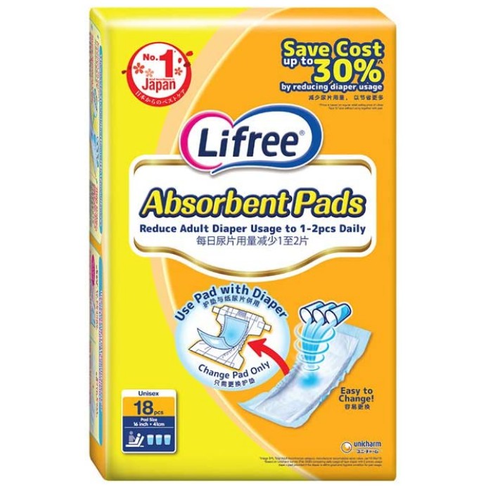 LiFree Absorbent Incontinence Underpad Sanitary Pad Diaper Booster