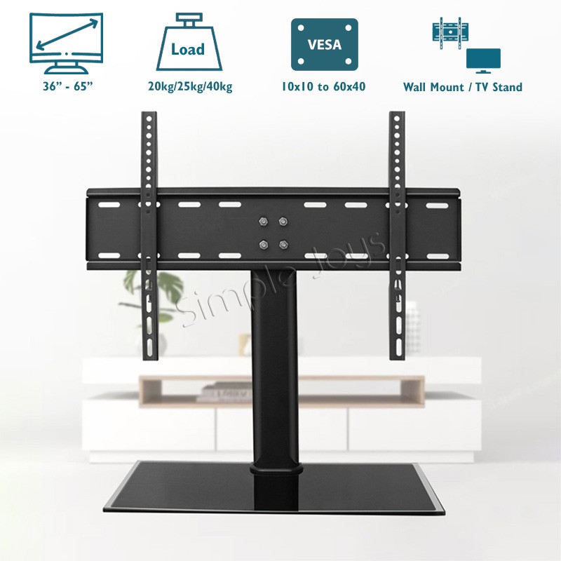 TV Stand Universal Wall Mount On Table Or Console For 2665 inch VESA