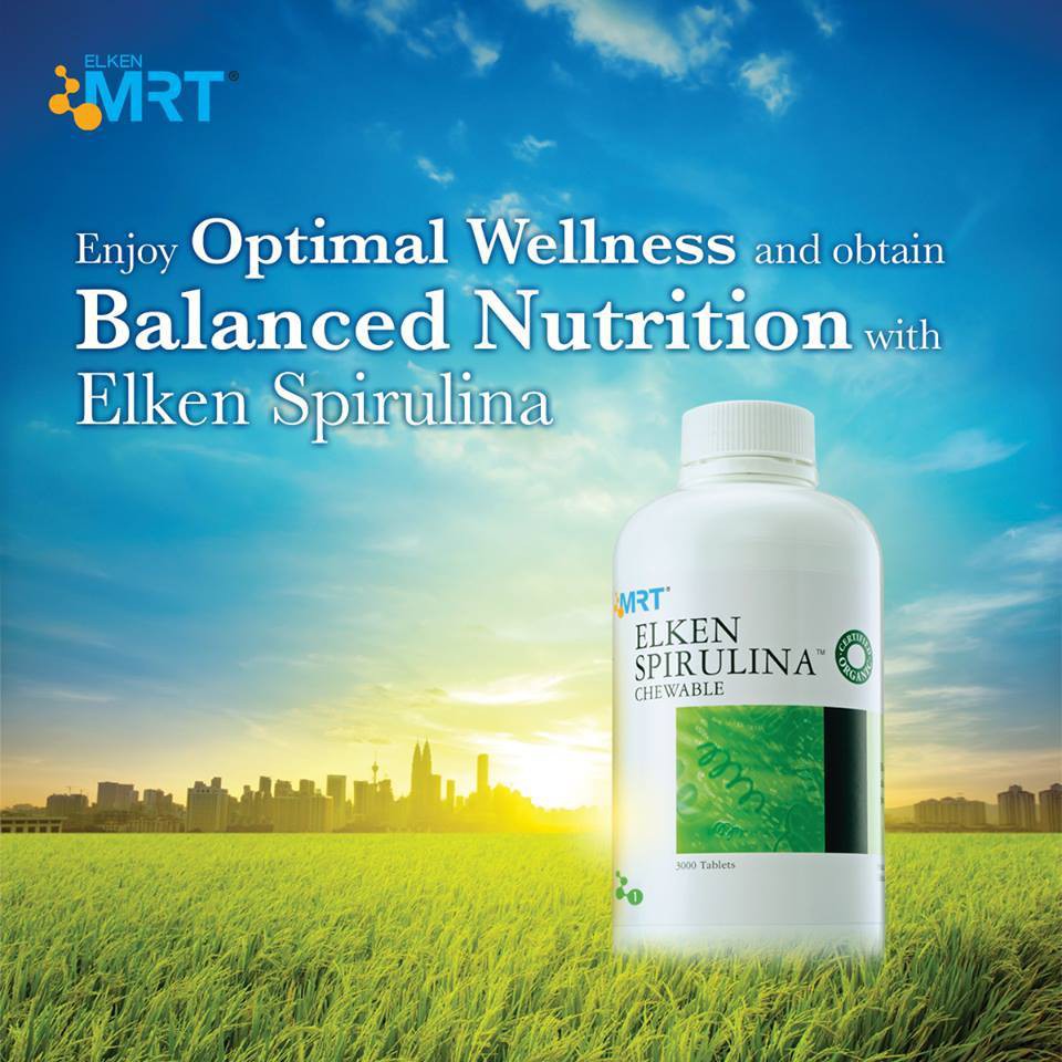 Elken Spirulina (3000 Tablets) Enhances Your Body Resistance Against