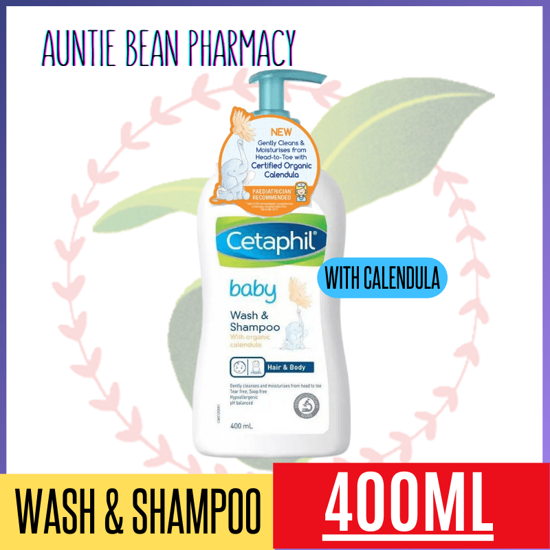 Malaysia] Cetaphil Baby Wash & Shampoo With Organic Calendula