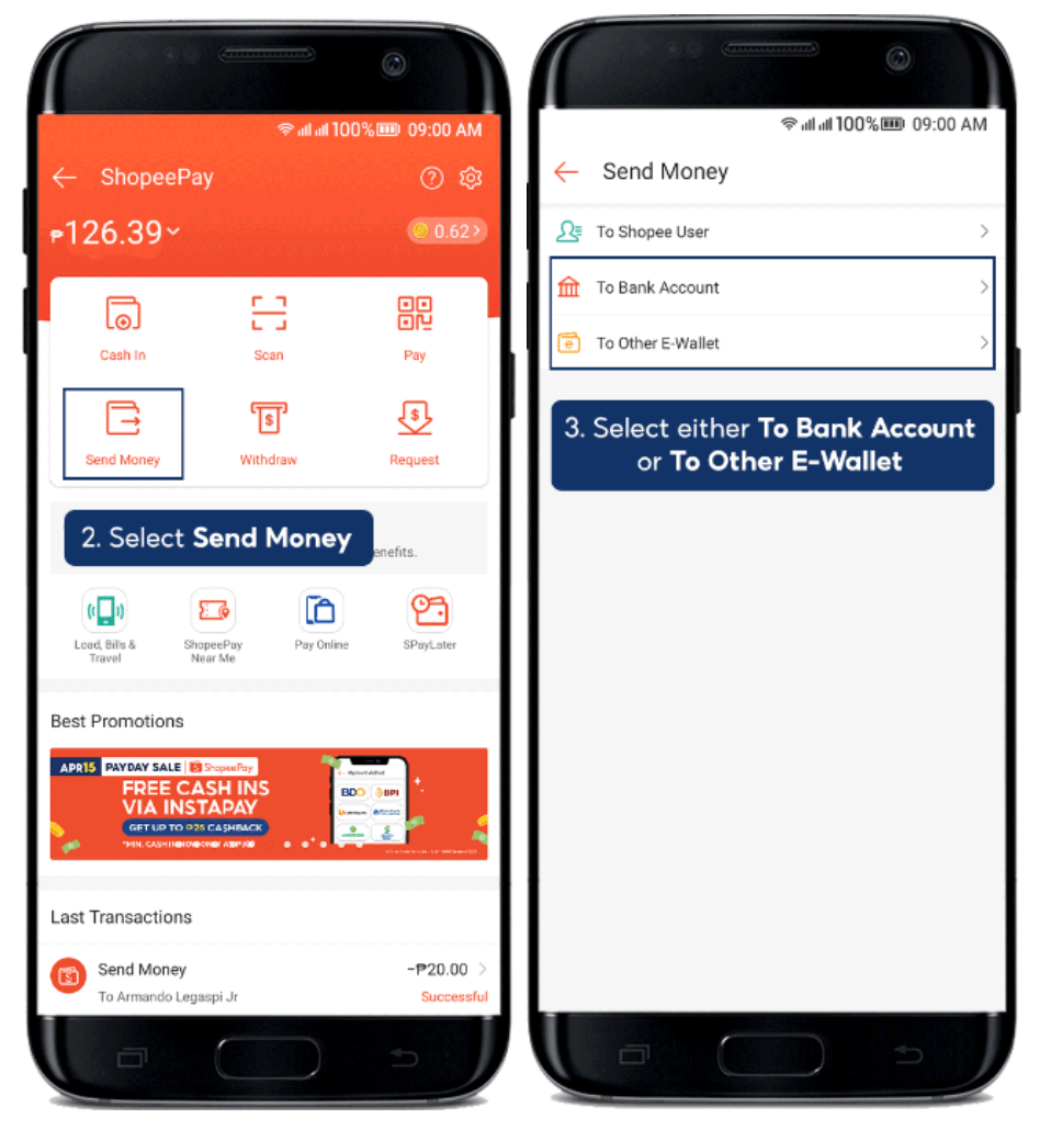 How to Send Money? Shopee PH Seller Education Hub