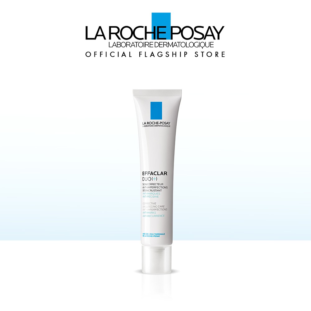 La RochePosay Effaclar Duo (+) 40mlAntiAcne & Pimples Treatment Moisturiser with Niacinamide