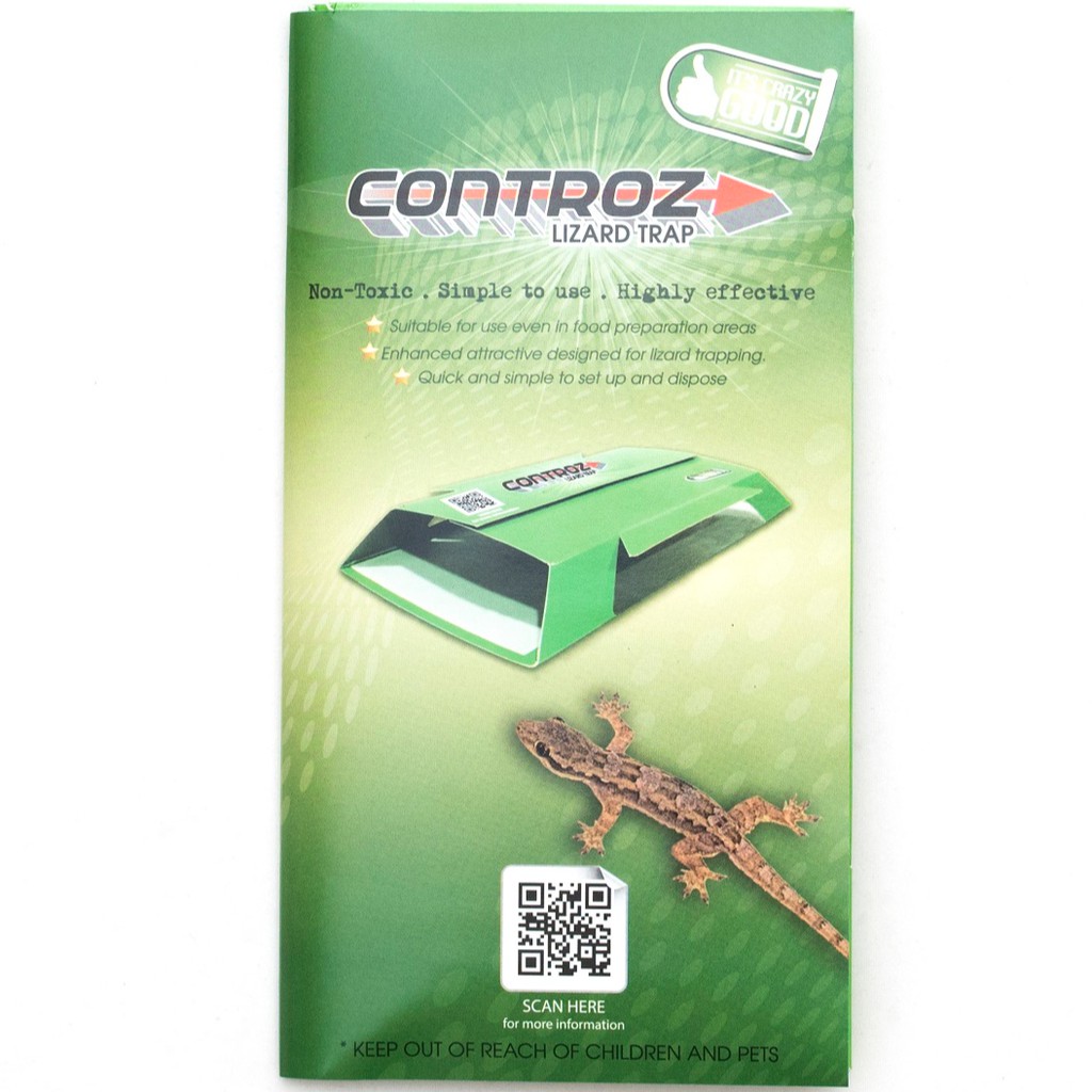 Controz Lizard Trap Bundle of 3 packs ( TOTAL 9 traps ) Shopee Singapore