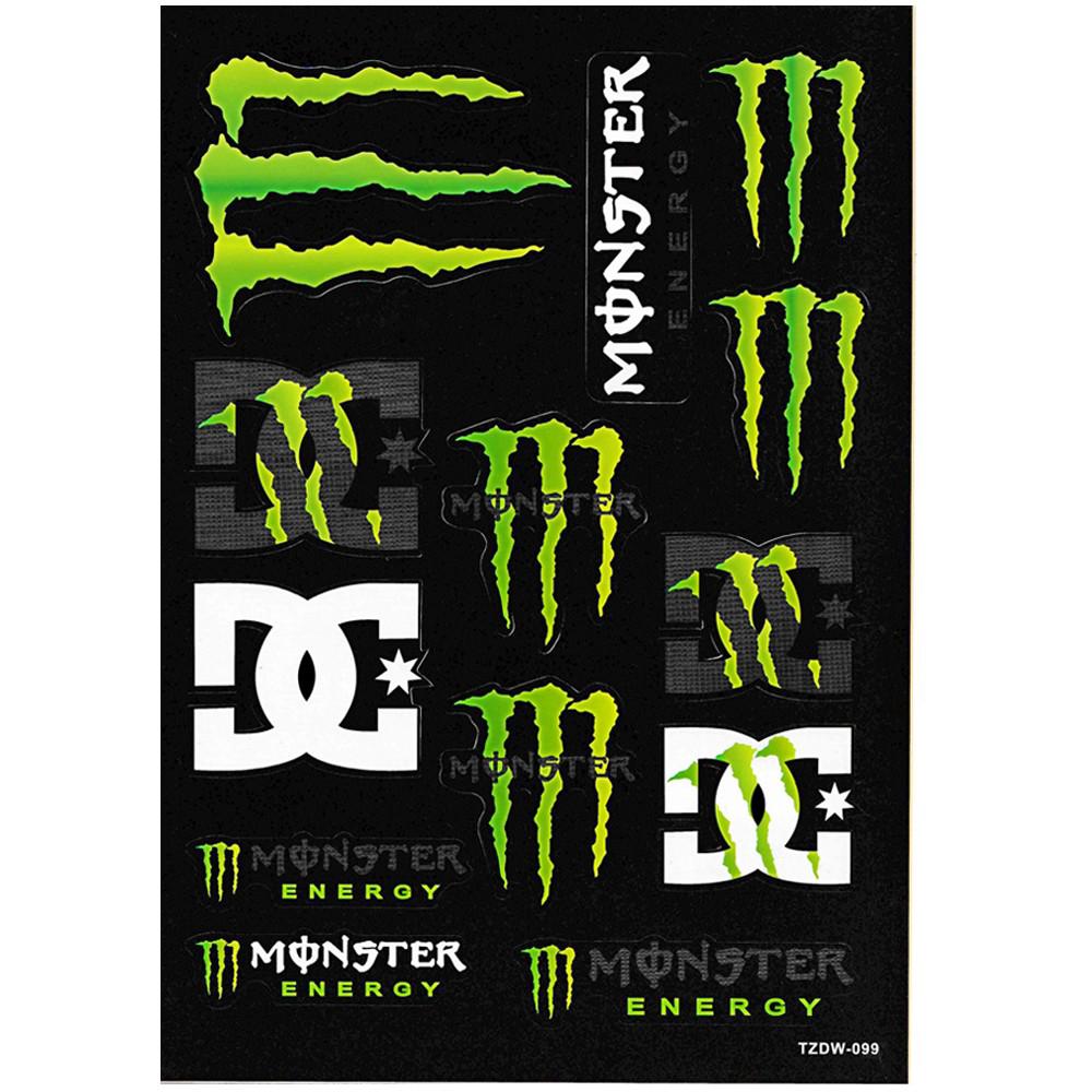 Monster Sticker bomb Laptop Car Luggage Skateboard Vinyl Stationery