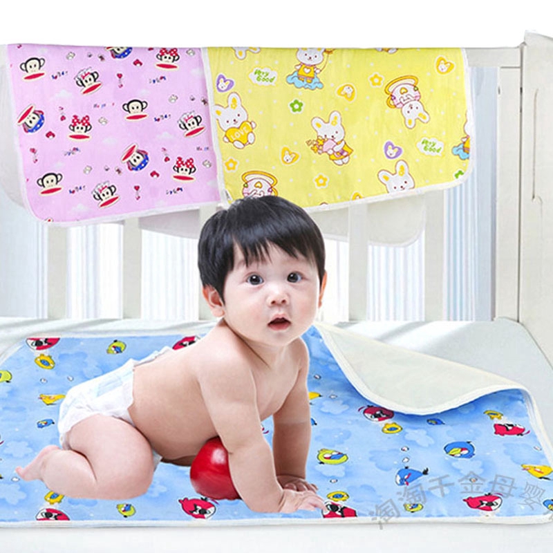Infant Supplies Baby Washable Reusable Soft Cotton Pee Pad Shopee