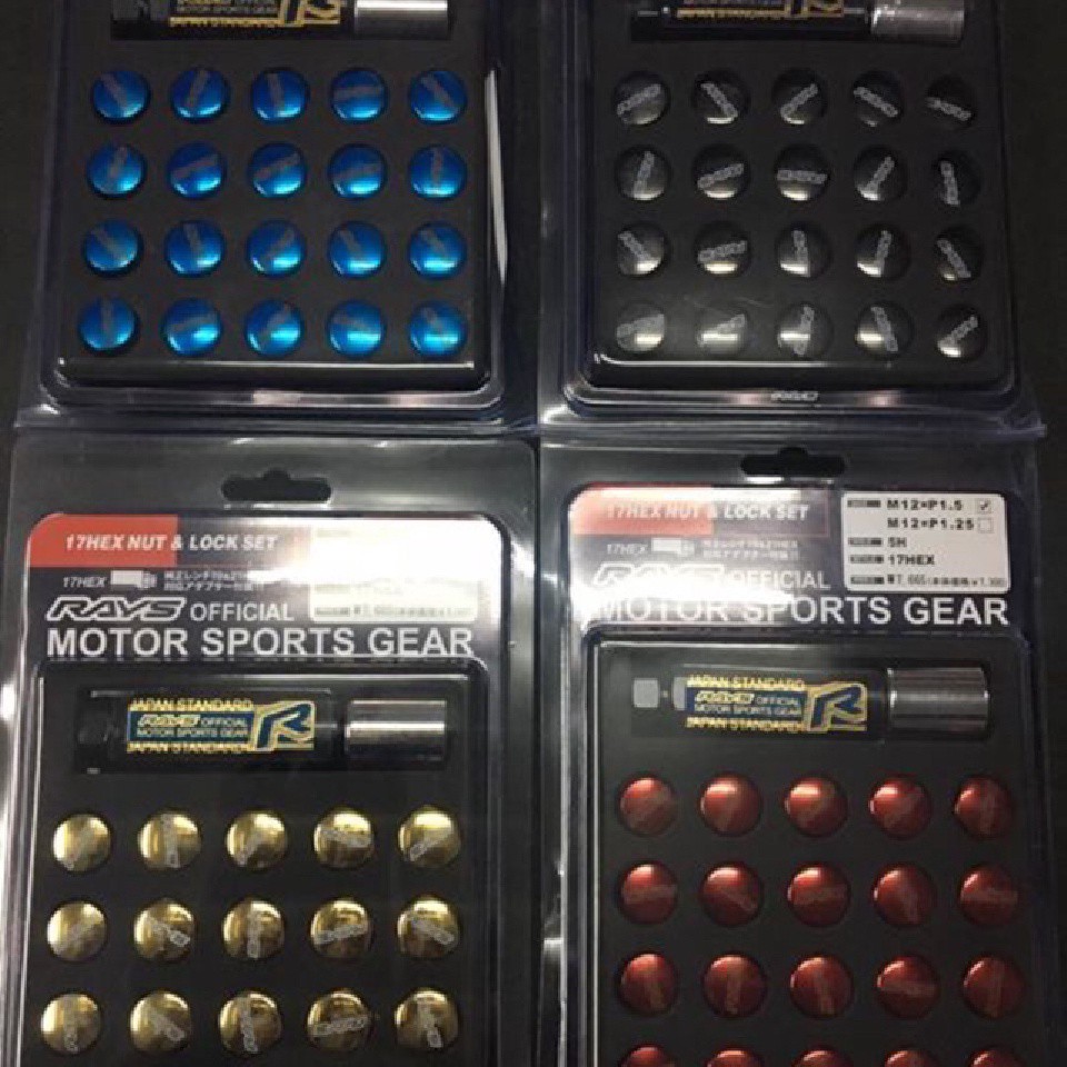 Ray Tyre nut Racing Wheel Nut Short Steel Heavy Duty Rays nut tyre Dura