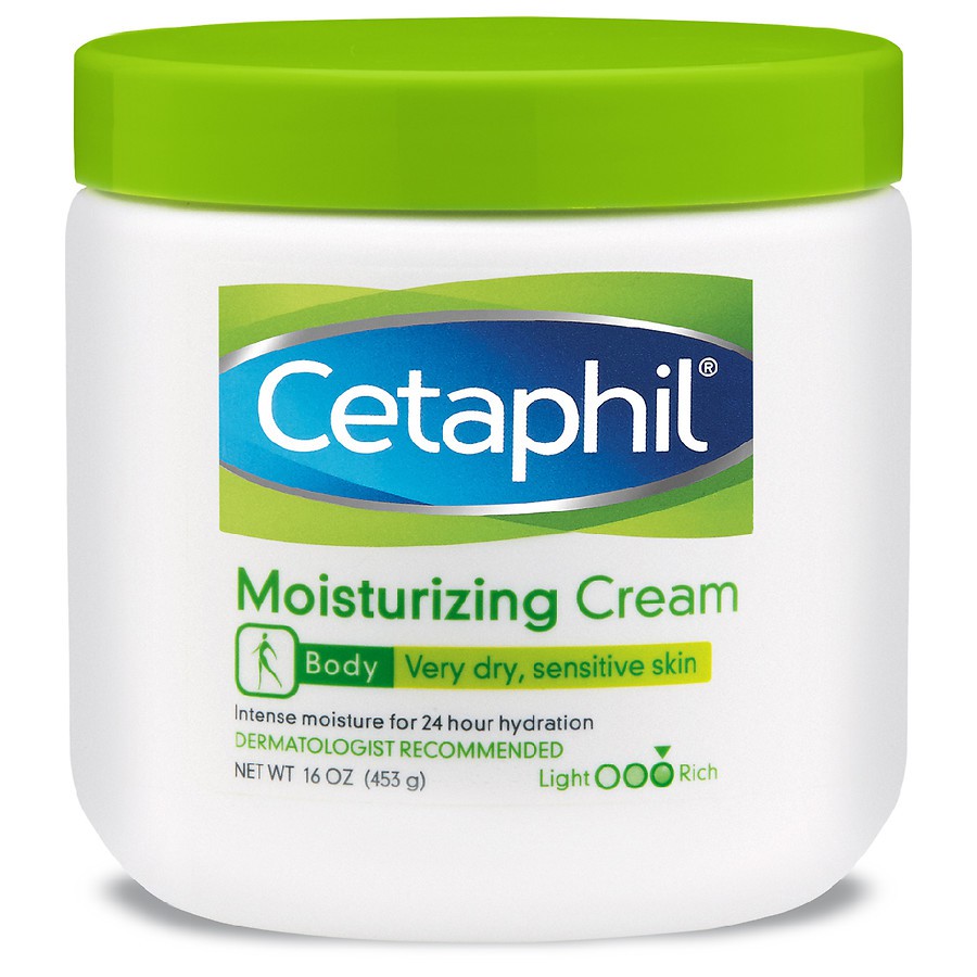Cetaphil Moisturizing Cream for Dry/Sensitive Skin (453g / 550g