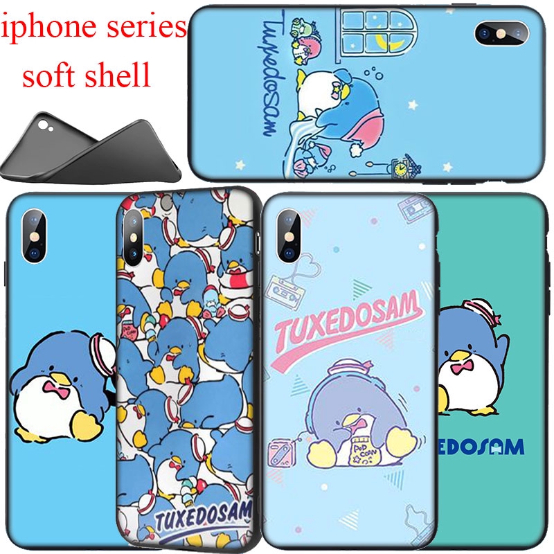Tuxedo sam Soft Phone Case for iPhone 5 5s SE 6 6s 7 8 Plus X XR XS Max