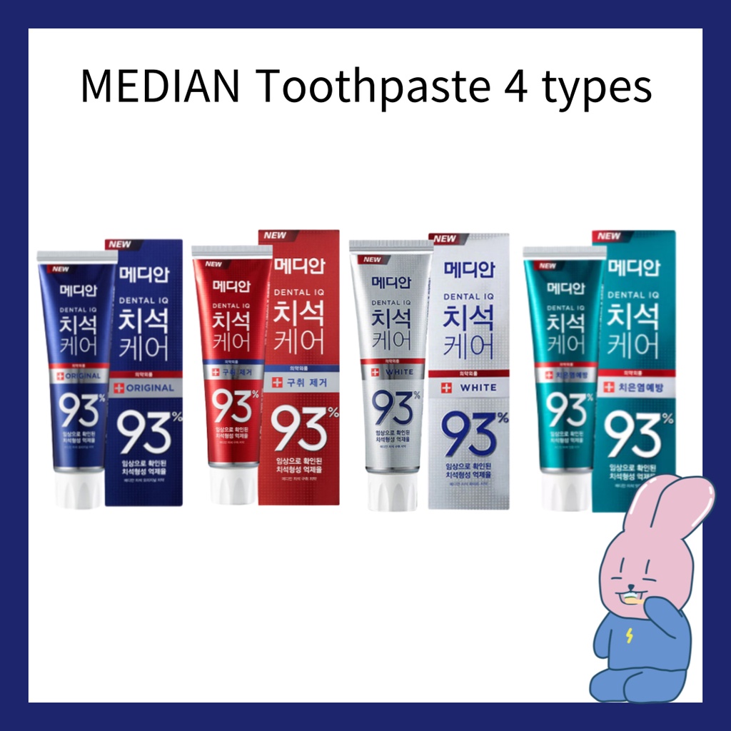 [MEDIAN] Toothpaste 4 types toothpaste / median toothpaste / median
