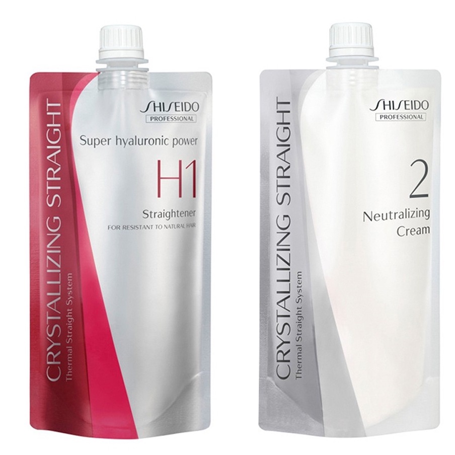 Shiseido Rebonding Crystallizing Straight H1+2 Hair Straightening Cream