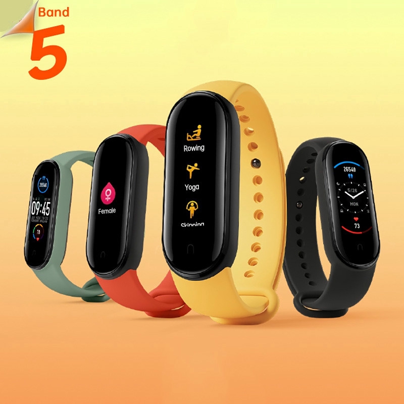 Silicone Mi Band 5 For Xiaomi Mi Band 5 4 3 Wristband Smart Watch Band
