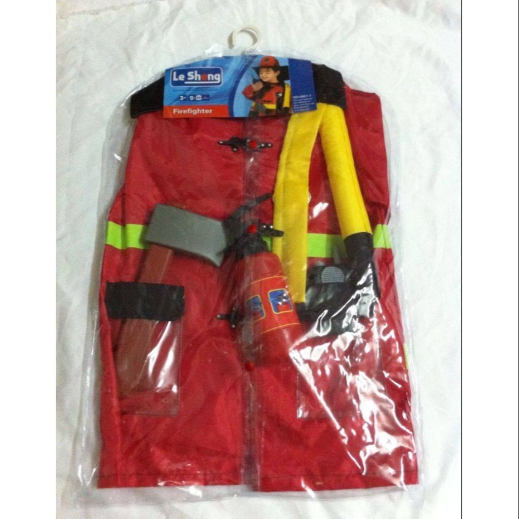 [SG ready] Kids fireman costume (Halloween) Shopee Singapore
