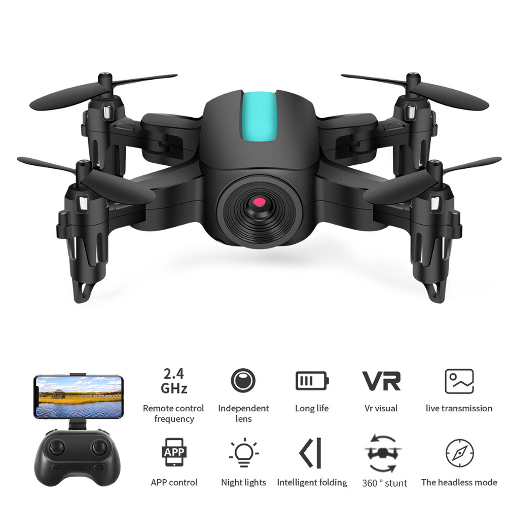 A2 GPS Mini Foldable Drone with Wifi FPV HD 2Axis AntiShake Gimbal Camera Quadcopter RC Dron