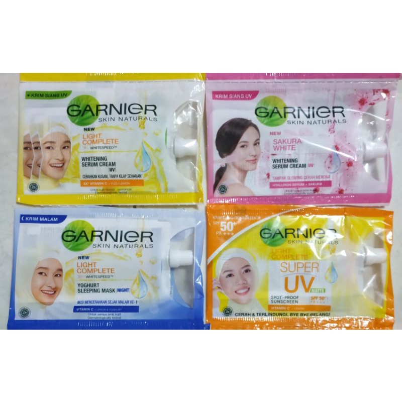 Garnier Light Complete Sachets Garnier Sakura White Sachets Garnier