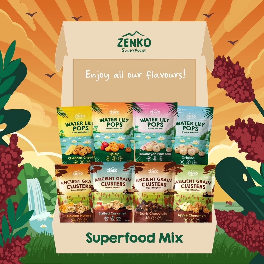ZENKO Superfoods Superfood Mix bundle (8 packs) Shopee Singapore