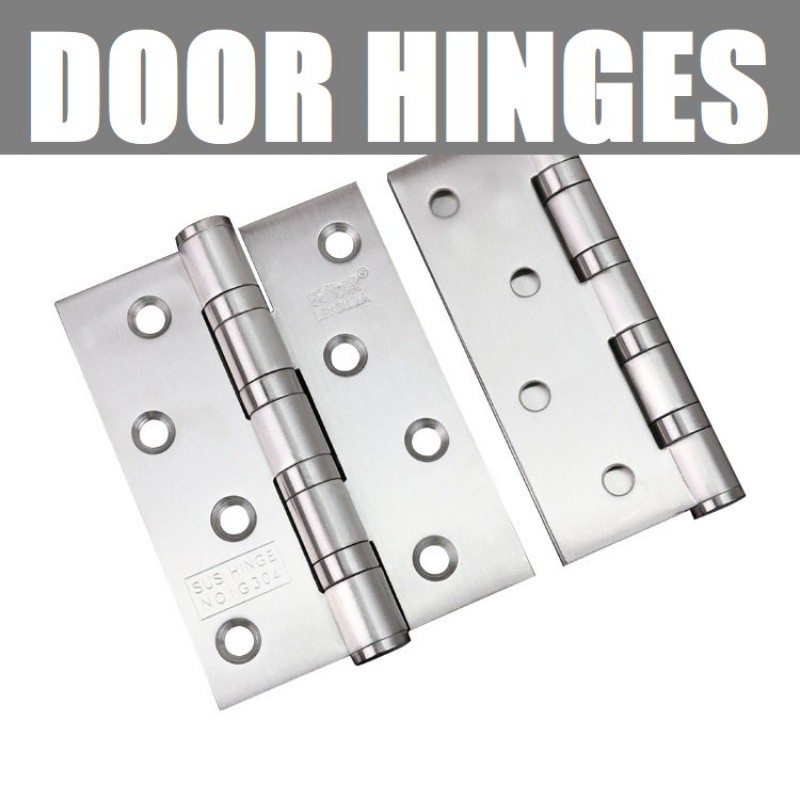 DOOR HINGES/ 100MM BUTT HINGES/ 125MM HINGE Shopee Singapore
