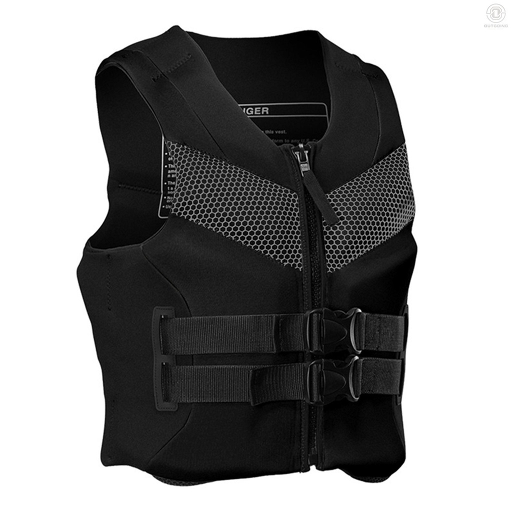 OUGO Profession Sailing Water Skiing Life Jacket Vest Water Sports Safety Life Jacket Portable