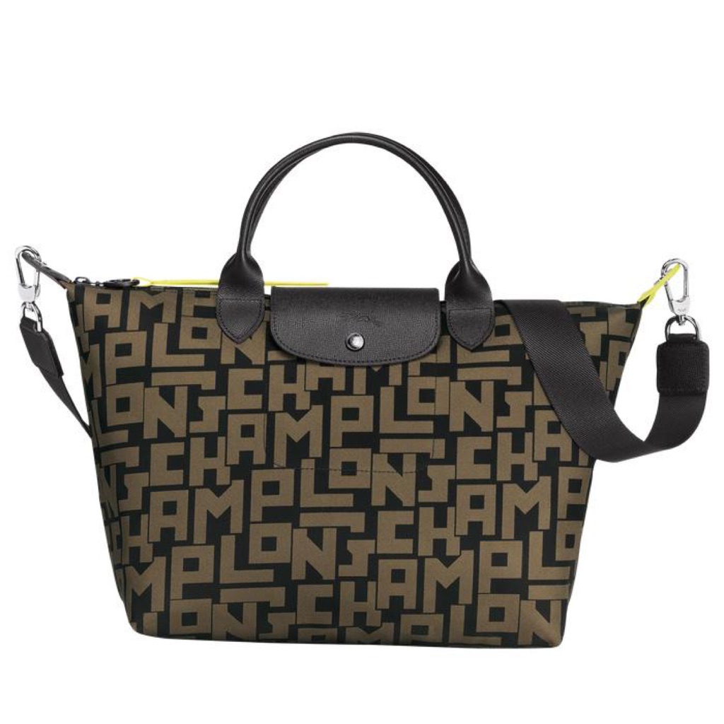 Longchamp LGP Collection Khaki Tote Shopee Singapore