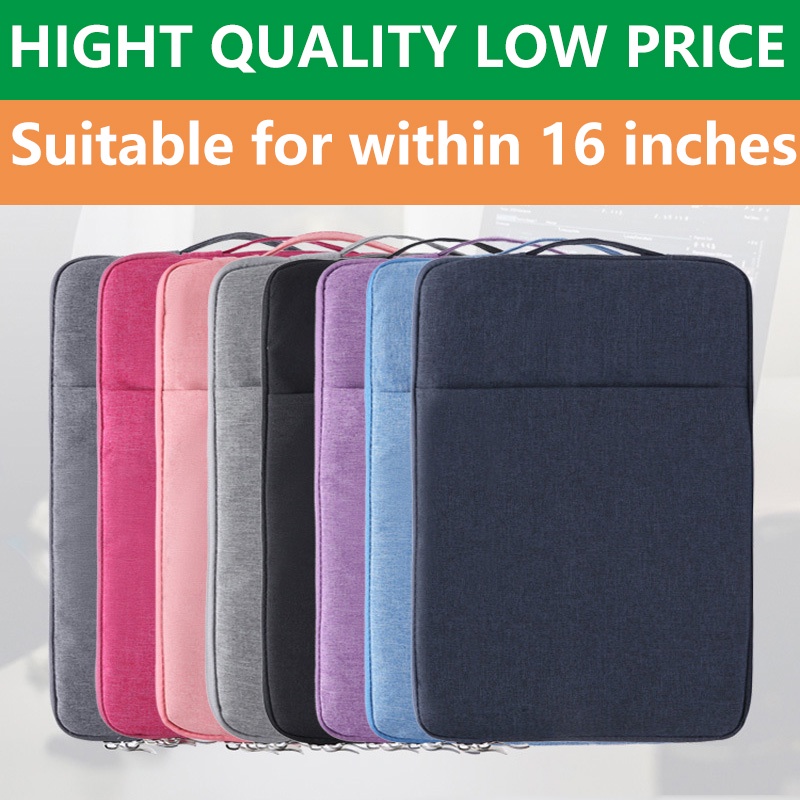 Portable Denim laptop bag storage Case 11 12 13 15 16 inch notebook