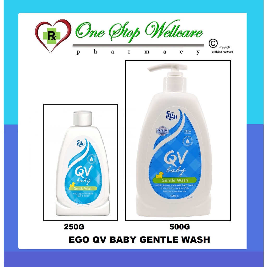 EGO QV BABY GENTLE WASH 250G / 500G Shopee Singapore