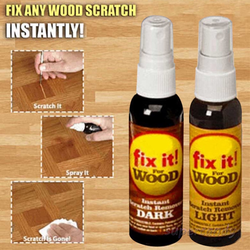 2 Pcs Instant Fix Wood Scratch Remover Repair Paint for