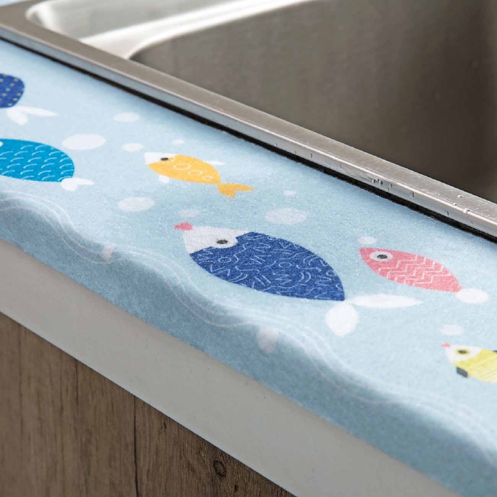 1 Pcs Kitchen SelfAdhesive Countertop Sink Waterproof Absorbent
