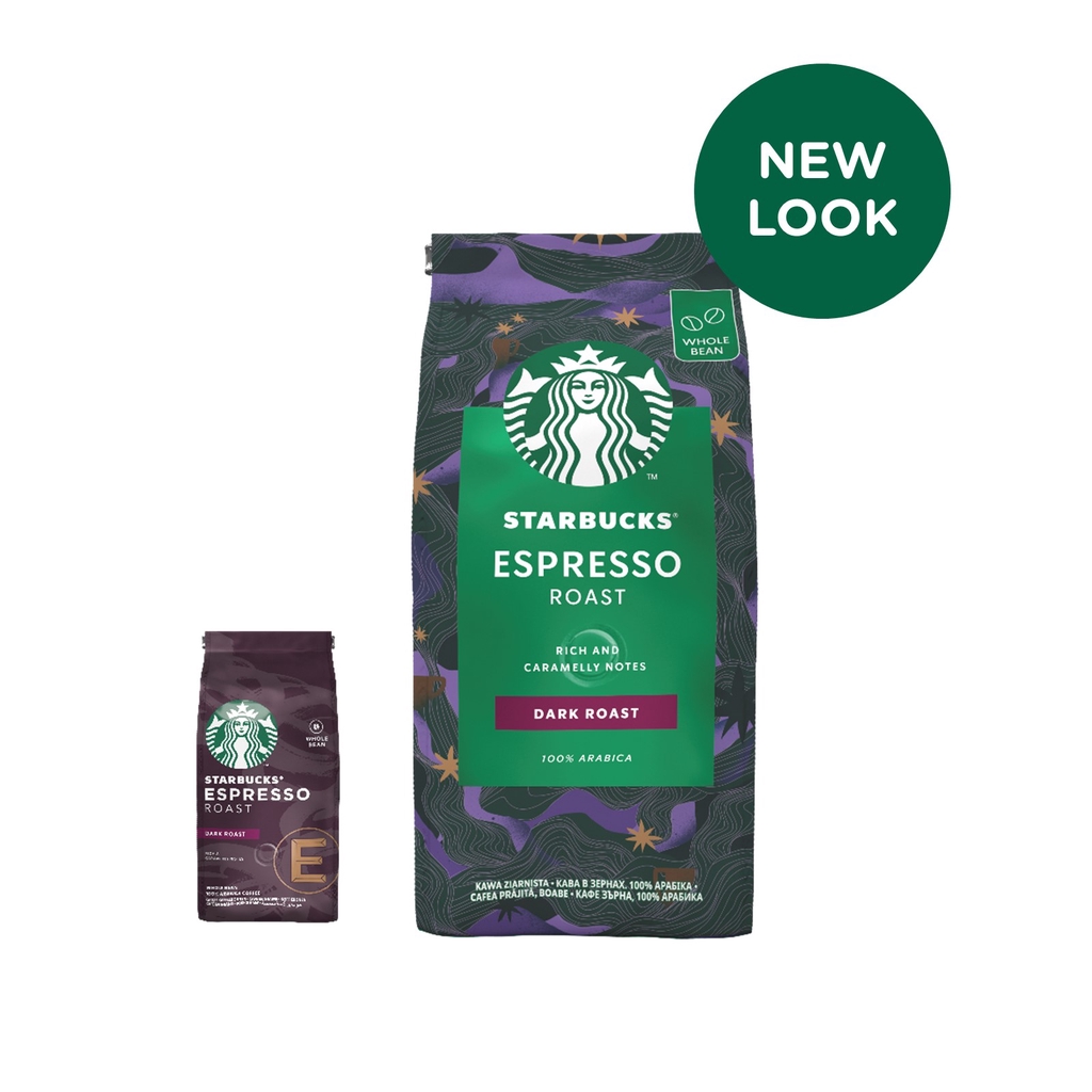 STARBUCKS® Espresso Roast® Dark Roast Whole Bean coffee 200g Shopee