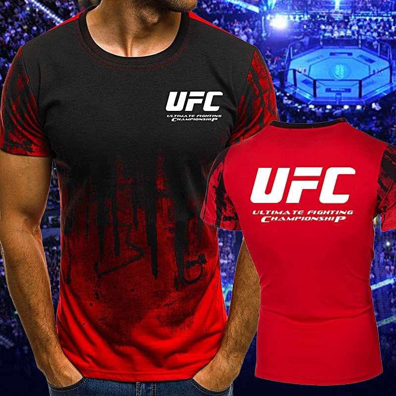Ufc Ultimate Fighting Championship Mma Gym Training Boxing Sports Men T