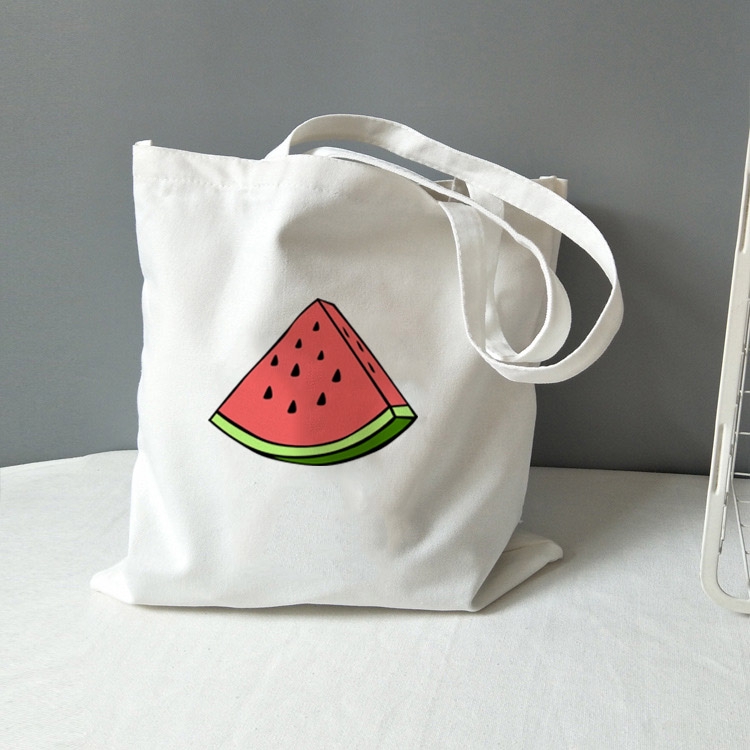 2019 Fashion Women's Tote Bag Korea Original Cute Watermelon Graphic