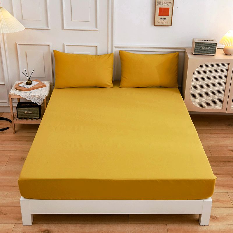 Saturn Home Soft Cadar High quality 10 Color Bedsheet Single /Super