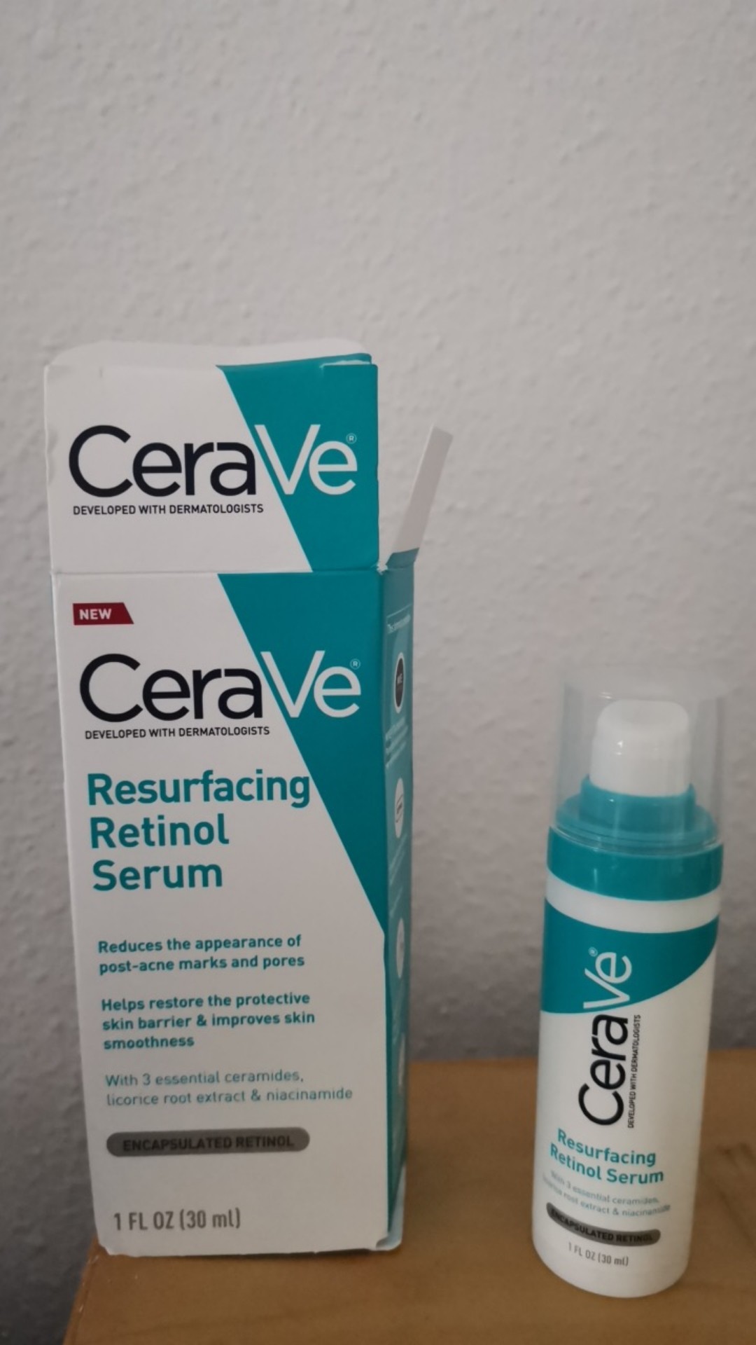 CeraVe Retinol Serum for PostAcne Marks and Skin Texture Pore