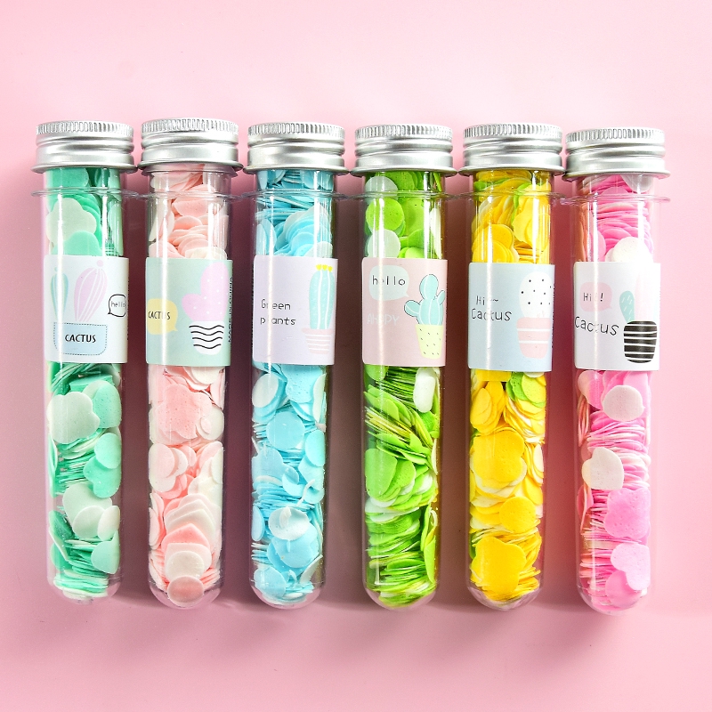 Disposable Paper Soap Scented Tube PackTravel Hotel Hand Wash Soap