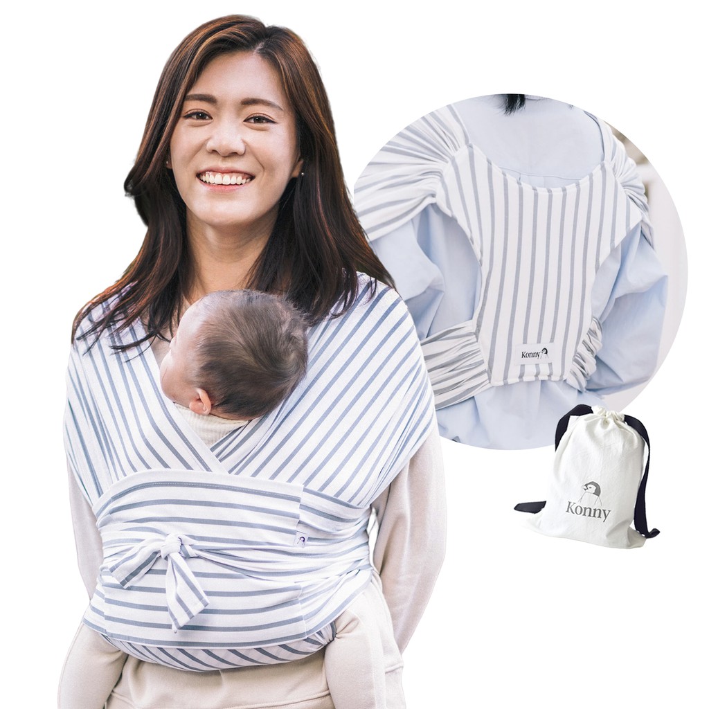 Konny Baby Carrier, Stripe Readytowear, Lightweight, Breathable and