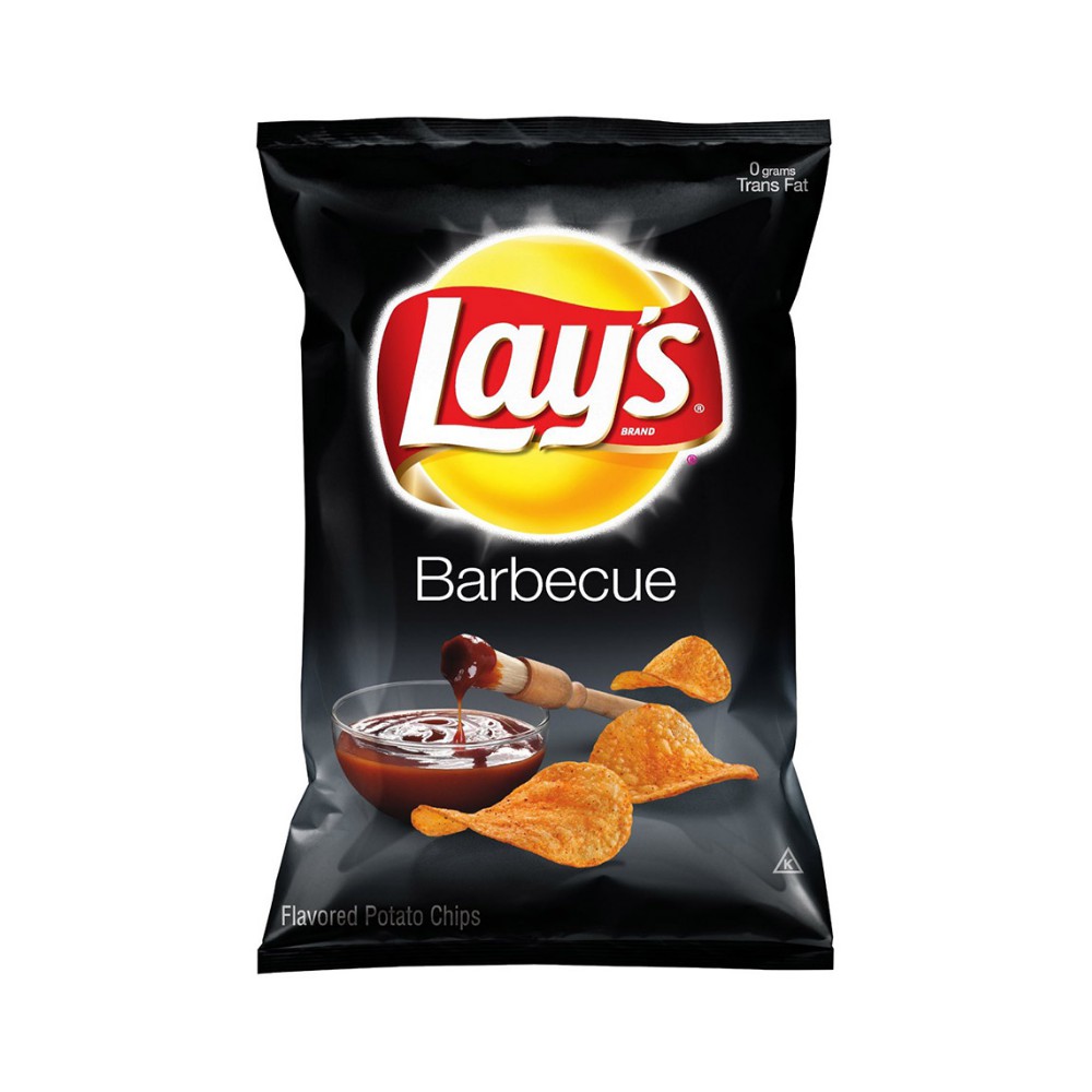 Lay's BBQ Flavour Potato Chips (184g x 6 Packs) Shopee Singapore