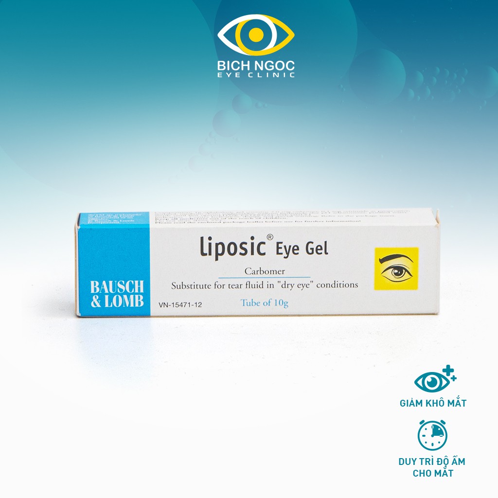 Liposic Gel Eye Drop Gel (10g) Shopee Singapore