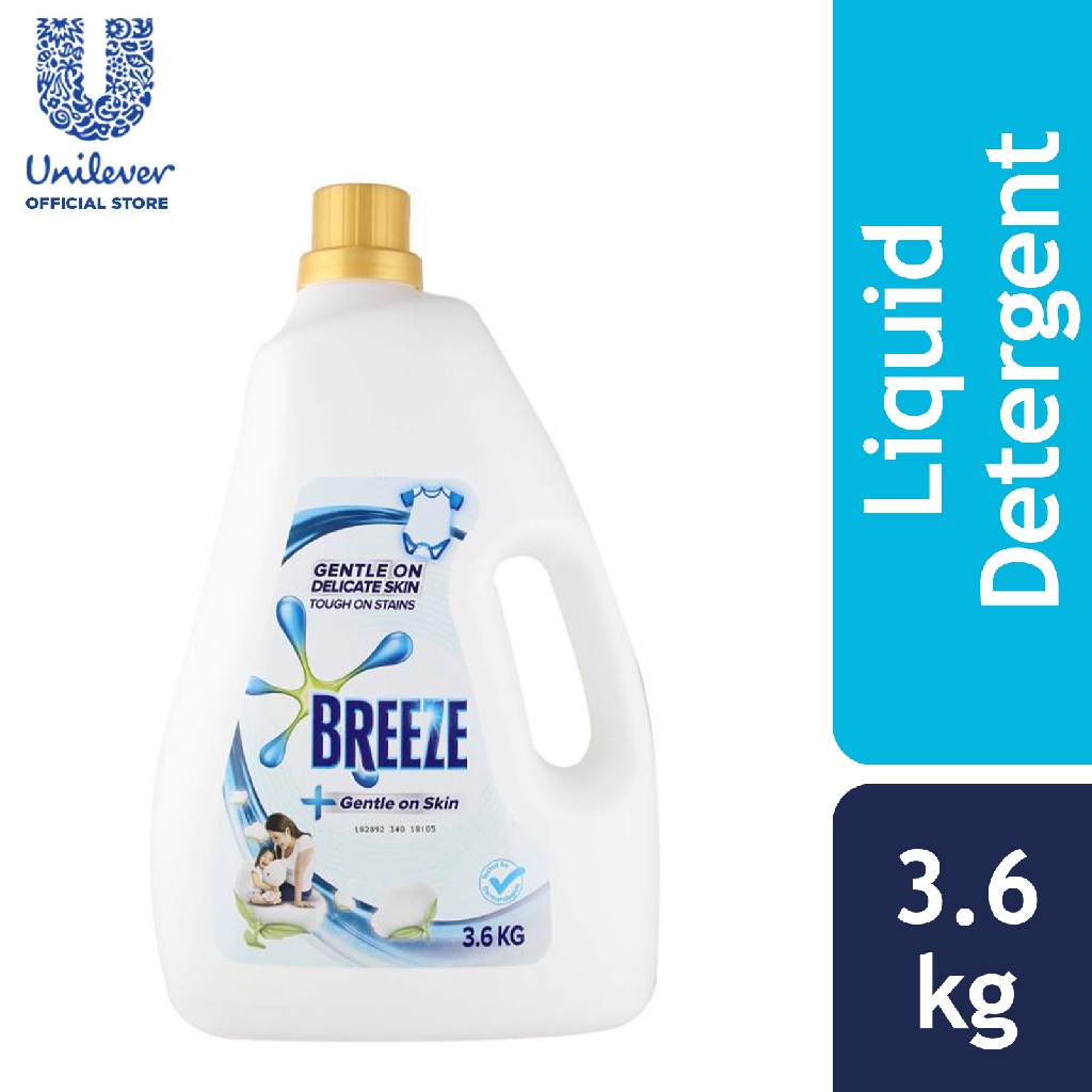 Breeze Gentle Liquid Detergent 3.6kg Shopee Singapore