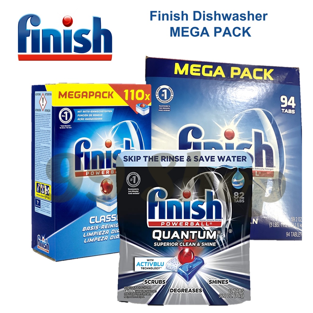 Finish Dishwasher (Cheapest Cashback Free Shipping Quantum Classic Deep