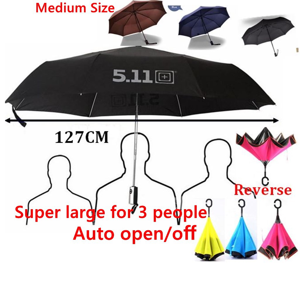 Automatic Super Large Umbrella/Reverse Umbrella /511 Tactical Umbrella