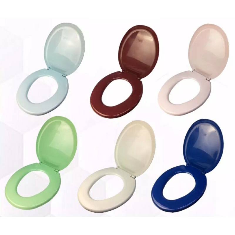 Light Blue Toilet Seat Cover Velcromag