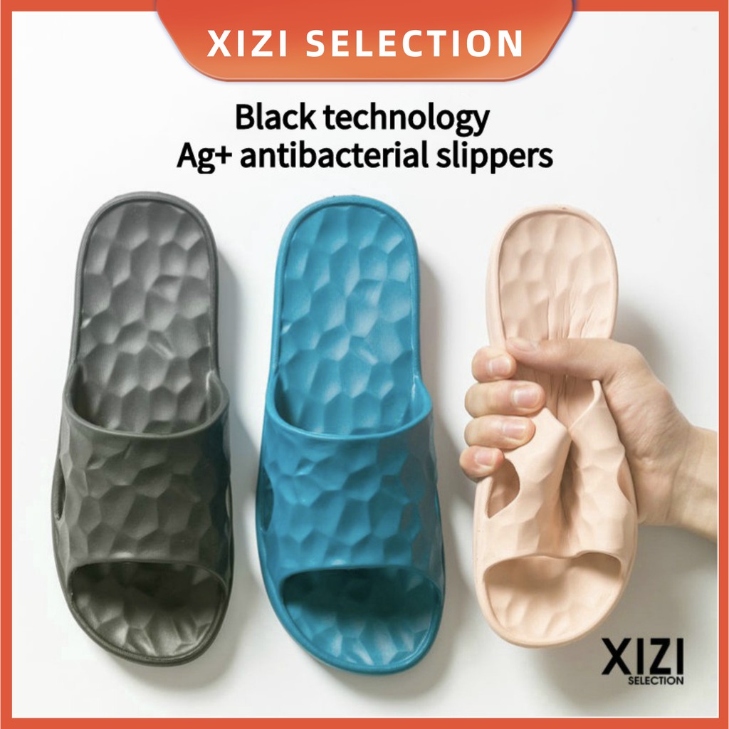 9 colors antibacterial slippers couple women men Shopee Singapore