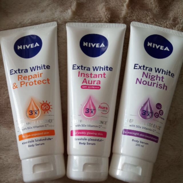 Nivea Body Serum Vs Vaseline Body Serum Homecare24