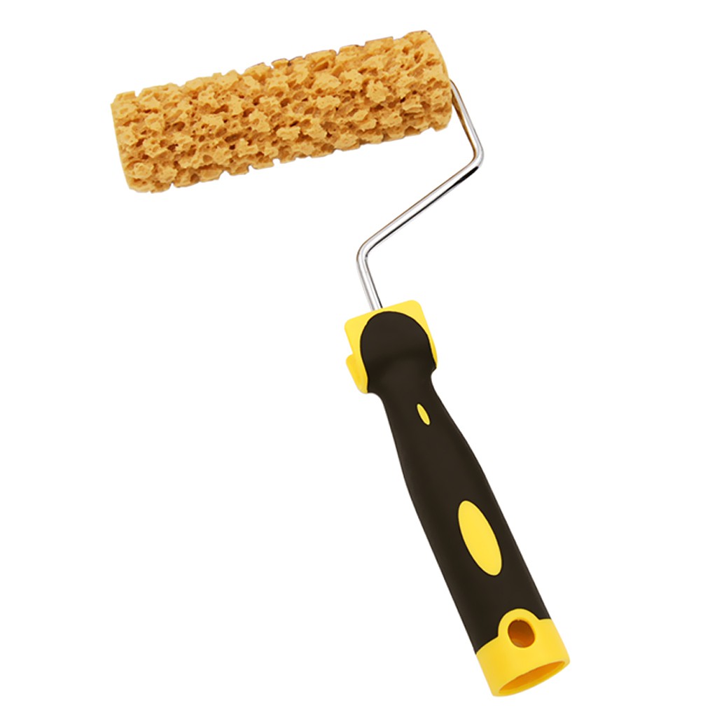 Wall Paint Roller Foam Sponge Rollers Decorators Brush with Plastic