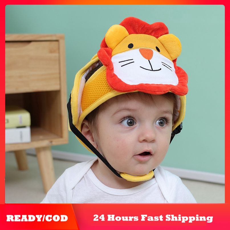 COD Baby antifall head protection cap baby toddler anticollision hat shatterresistant hat