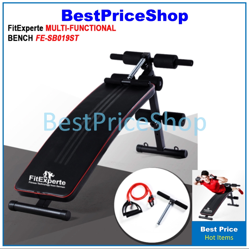 BPS Advanced Six 6 Packs Sit Up Bench Chair Abdominal Gym Equipment