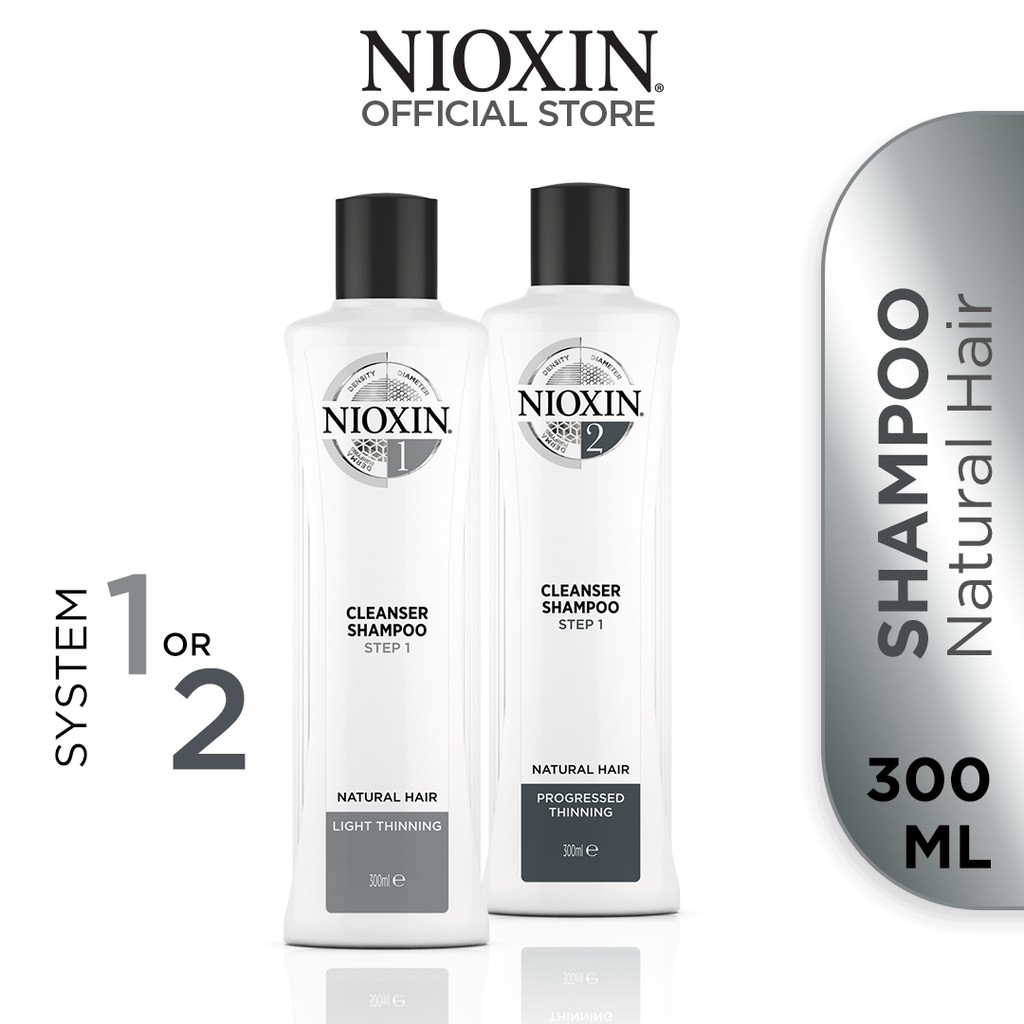 NIOXIN Step 1 AntiHair Loss Cleanser Shampoo for Natural Hair with